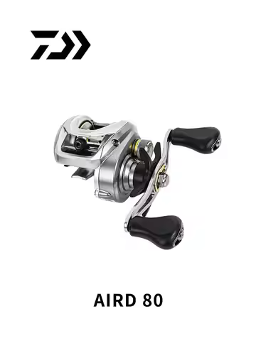 NEW DAIWA 26 AIRD 80 Baitcast Fishing Reel MAX DRAG 5KG 7+1BB Baitcast Reels Saltwater Fishing reel