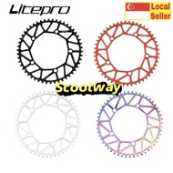 Litepro CNC Light-weight Chainring BCD130 (50/52/54/56/58T)