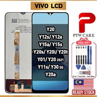 LCD Screen Compatible For Vivo Y20/Y12s/Y12a/ Y15a/ Y15s/Y20s/Y20i/Y20t /Y01 /Y20 2021 / Y11s / Y30 
