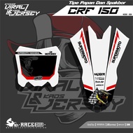 SV 001 - Sticker Board and Fender CRF 150/CRF450/CRF250/RMZ/KLX Latest - Sticker Variation CRF 150/C