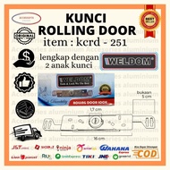 Kunci Rolling Door Pintu Geser - Weldom