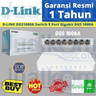 D-LINK SWITCH 8 PORTS GIGABIT DLINK DGS1008A