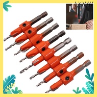 YOHII Countersink Drill Bit HSS Hole Opener Wood Metal Hole Cutter Drill Bit