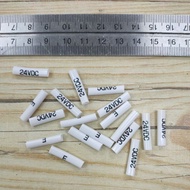 Lable Print PVC white tube 4.5x4.0mm