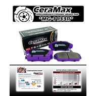 MG1133R CERAMAX CARBON CERAMIC FRONT BRAKE PADS FOR HONDA CIVIC EF9, INTEGRA DB1, DA5-8, CA6 (4pcs)