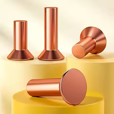GB869 Copper Countersunk Head Solid Rivets DIN661 M3 M4 M5 M6