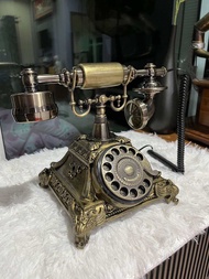 พร้อมส่งราคาโรงงาน โทรศัพท์สไตล์วินเทจ ชุด การ หมุน 205mm วัสดุ หลัก: เรซิน ขนาด: 255 : 175 205 175m