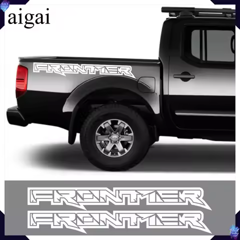 For Nissan Frontier NP300 D40 D22 Pickup Rear Trunk Side Sticker Car Decal Truck Vinyl Style Decor C
