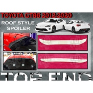 TOYOTA GT86 2012-2020 SUBARU BRZ AIMGAIN ROOF SPOILER GLASS SPOILER ROOF WING TOP SPOILER GT 86 SCIO