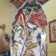 WAYANG KULIT PUNTODEWO DADI BUTHO AMRAL BAHAN KULIT SAPI ASLI