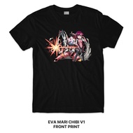 [ 3-4 Days] EVANGELION CHIBI T-Shirt Series MARI Eva-05 Manga Anime Tshirt Japanese Unisex Shirt Sin