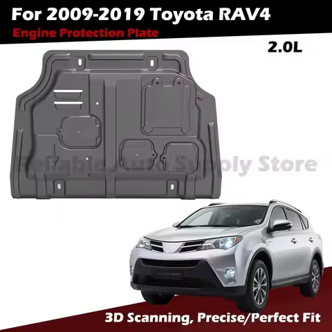 3D Scanned Engine Skid Plate for 2009-2019 Toyota RAV4 2.0L | Perfect Fit Underbody Protection Guard