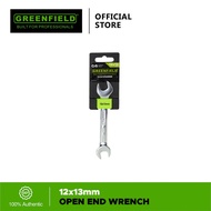 Greenfield Open End Wrench 12mm x 13mm - Hand Tools