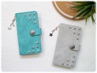 星星鑲嵌智能手機保護殼筆記本電腦保護殼 iPhone 12 XR iPhone 11 Xperia 10 IV Galaxy S23 Android