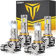 Kombo Mentol FAHREN 9005 9006, 100000LM 900% Sangat Terang 9005 9006 Penggunaan Luar Jalan atau Ment