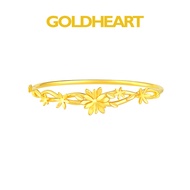 Goldheart 916 Gold Fleurette Bangle