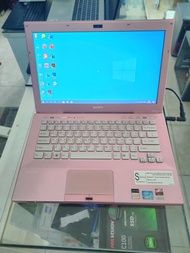 โน๊ตบุ๊คมือสองยี่ห้อSony  vaio รุ่น  s VPCSB16FH  / จอ 13.3"นิ้ว LED backlight  / ซีพียู Intel® Core™ i5-2410M /แรม 4GB DDR3 / การ์ดจอ AMD Radeon™ HD 7400M/ SSD  120GB  [**แบตไม่เก็บ** ]  ตัวเครื่องใช้งานได้ปกติ 100%