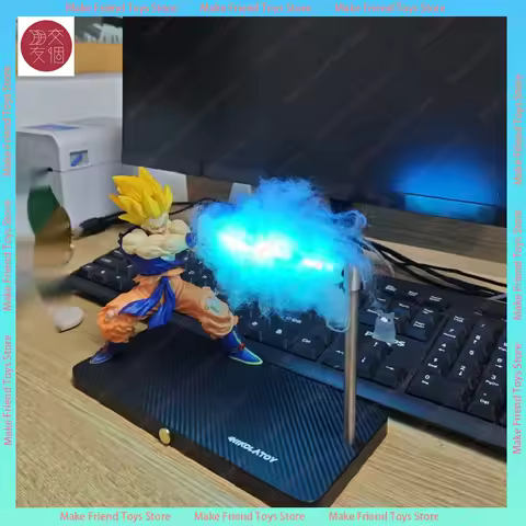 Rechargeable Dragon Ball Gogeta Lamp Gogeta Ligh Son Goku Light Lamp Magnet Light Model Kakarotto Ka