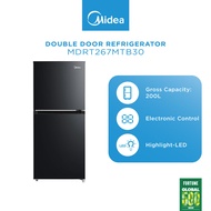 Midea MDRT267MTB30 Gross 200L 2 Doors Refrigerator / Fridge / Peti Sejuk