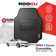Rooku Car Mat BMW 4 Series Convertible 2013-2020 F33