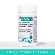 DrBioCare Collagen, Vitamin & Mineral, Contains Vitamin d3, Vitamin C, Probiotics,Vitamin E, Vitamin