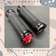 ♞,♘Rizoma 275 CNC Aluminum Billet Universal Handle Grip Set Nmax Aerox PCX Sniper Beat Raider