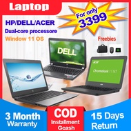 Only 2999Peso Cheapest price online for hp Laptop dell laptop With Turbo Boost 2.6GHZ Processor and 4G RAM memory laptop 2k budget mini laptop second hand laptop[PRELOVED]