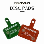 TEKTRO Disc Brake Pads P20.11 E10.11 MTB Brake Pads Mountain Road Foldable Bicycle Less Noise Resin 