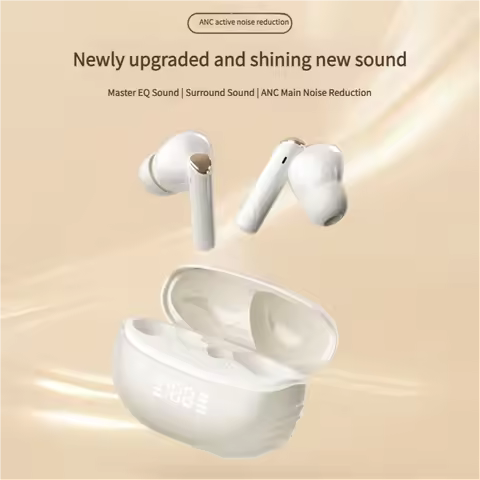 ERAZER EP01 Wireless In Ear Earphones BT 5.4 ANC Main Noise Reduction Gaming Headphones IP55 dustpro