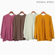 PANDAEYES Cey Crepe Loose Blouse CLO-CNJJ3686BL