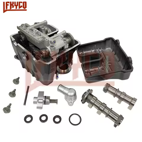 Motorcycle Cylinder Head Assembly Camshaft for Kawasaki KLX250 KLX300 LONCIN CR6 LX300-6A VOGE 300R/