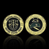 Us Army Special Forces Commemorative Coins Metal Electroplating Crafts Commemorative Coins Collectib