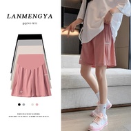 Pregnant Women Summer Fashion Outer Wear 5-point Pants Ice Silk Pants Pregnant Women Shorts Sports P