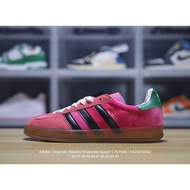 s Gazelle esquisite Gucci men's retro short canvas shoes