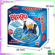 [LzdyyhacMY] Bingo Game Set, Bingo Lottery Game, Vintage Bingo Set, Bingo Machine Toy for Birthday M