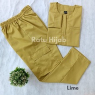 Baju OK OKA RESLETING DEPAN Lengan 7/8 Dokter Petugas medis Perawat Jaga Toyobo PART 2