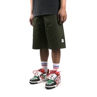 MANCOW - Double Knee Olive Short Pants - Celana Panjang Parasut Pria Wanita S.V.Brands