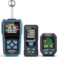 DURFICST Home Test Kit, 3-in-1 Moisture Meter & Laser Rangefinder & Socket Tester, Moisture Meter De