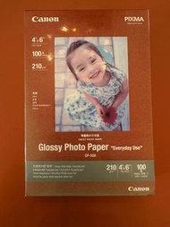 Canon PIXMA Glossy Photo Paper 噴墨照片打印紙 4”X6” 100 sheets