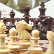 UB友邦大號仿木制國際象棋裝西洋跳棋64格圓角磁鐵折疊棋盤棋子
