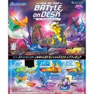 [預訂2610] ReMent/Re-MeNT - DesQ Pokemon Battle On Desk Anime Version (6 pcs) 寵物小精靈 / 寶可夢 桌上戰爭 動漫版（6個）