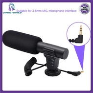 HITAM Shotgun MICROPHONE For DSLR-Black