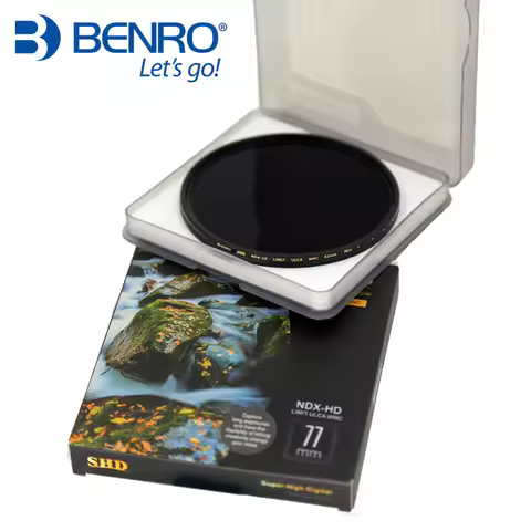 Benro 49mm 52mm 58mm 67mm 77mm 72mm82mm SHD ND16 ND32 ND64 ND128 ND256 ND500 ND1000 Circular ND Filt
