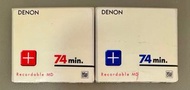DENON 天龍 MiniDisc Recordable 錄音MD 74min. 2隻