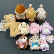GANTUNGAN Plush Plushie amuse amufun doll keychain keychain loopy shiba hamster teddy unicorn