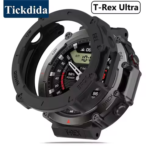 TPU Case for Amazfit T Rex Ultra Soft Silicone Case for Huaimi Amazfit T-Rex Ultra Protective Cover 