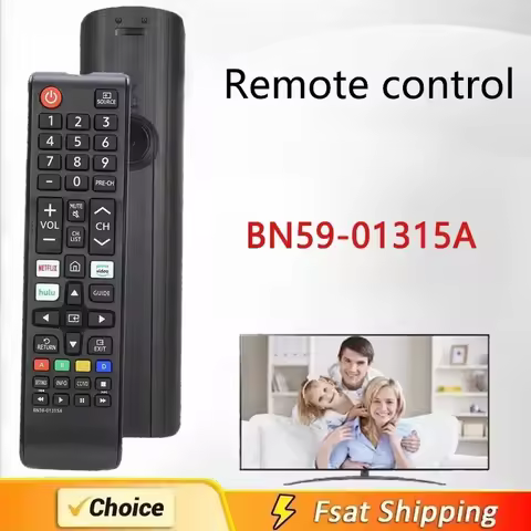 NEW BN59-01315A Replacement Remote Control Fit for Samsung Smart HDTV UN55RU7100FXZA UN55RU710D UN55