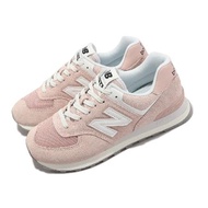 New Balance 休閒鞋 574 男鞋 女鞋 米杏粉 白 麂皮 經典 復古 NB U574FPP-D