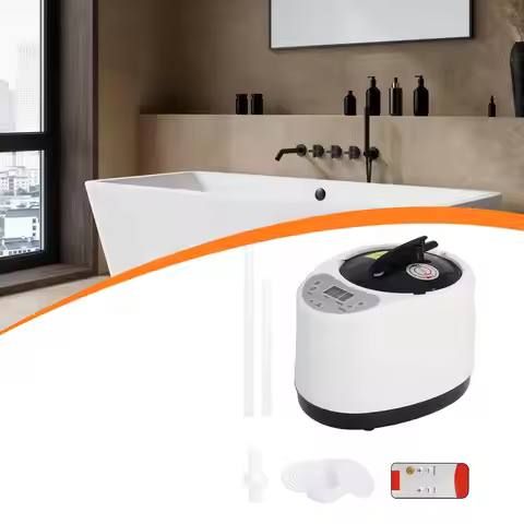 3L Sauna Steamer Machine Leakproof Lid Sauna Steamer Pot for Shower SPA Home