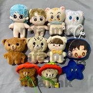 MARK LEE HAECHAN LEE MINHYUNG DONGHYUCK LEE JENO DOLL 10CM NCT 127 NCT DREAM SUPERM PLUSHIE FANMADE 